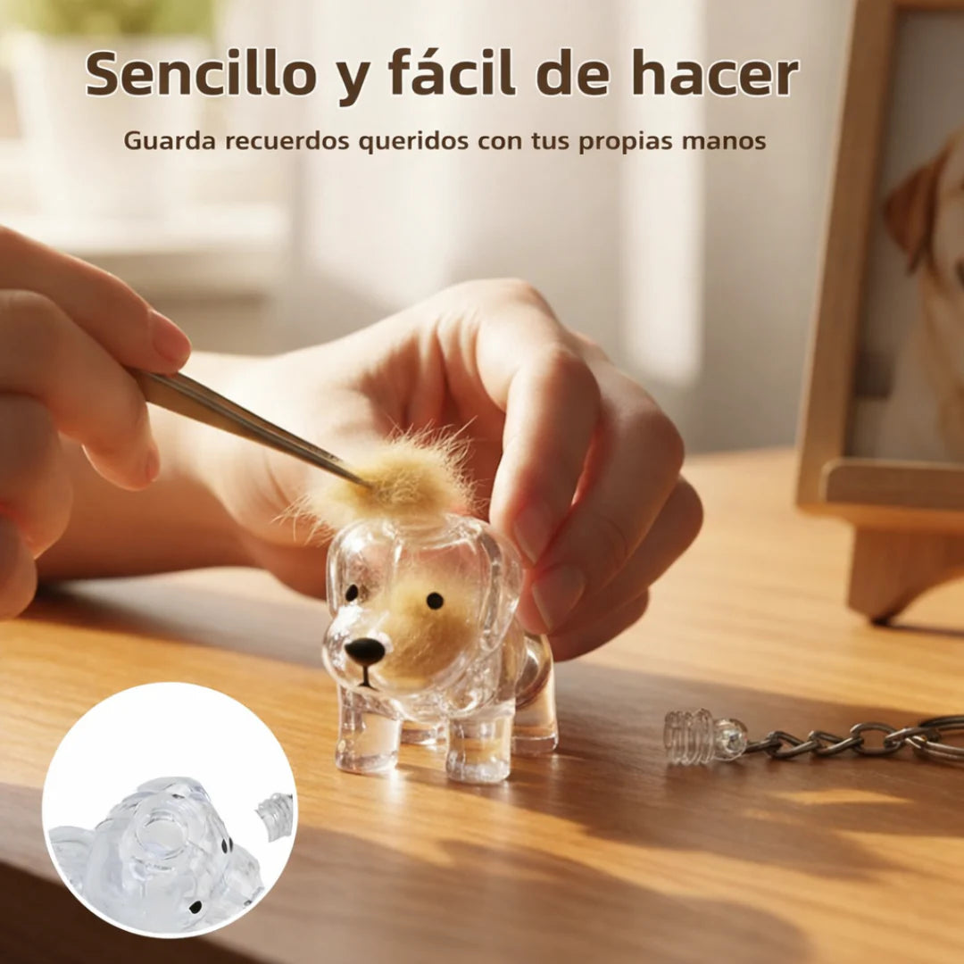 Llavero Enterno™ El recuerdo de tu mascota, siempre en tus manos